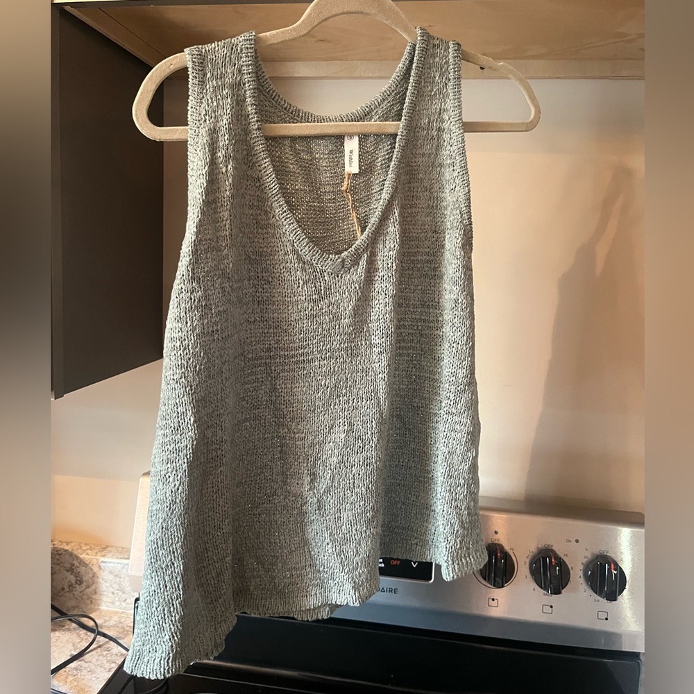 Gray Sweater Tank